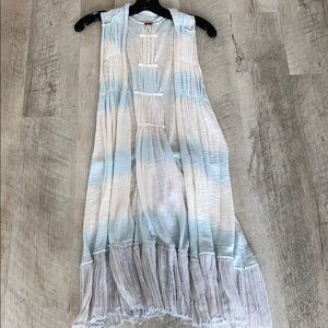 Free People Vest / coverup -  like new sz S
